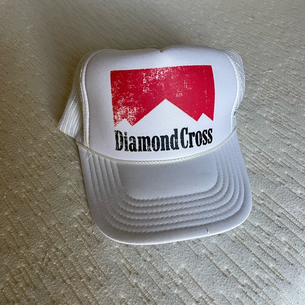 Diamond Cross Trucker Hat